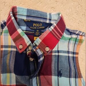 POLO ralph lauren Madras 100% cotton
